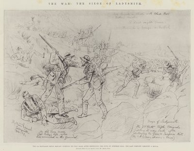 La guerre, le siège de Ladysmith - Melton Prior